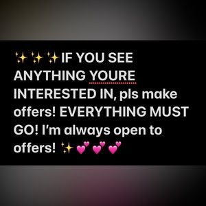 MAKE AN OFFER 💕💕💕